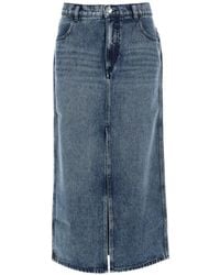 Isabel Marant - Jupe Faharia En Jean - Lyst