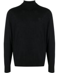 DSquared² - Embroidered Monogram Roll Neck Jumper - Lyst