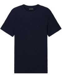 Emporio Armani - Crewneck T-Shirt - Lyst