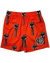 Eric Emanuel - Ee Logo-Detail Graphic-Print Shorts - Lyst