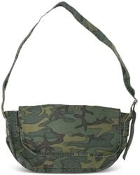 Needles - Camouflage-Print Cotton Shoulder Bag - Lyst