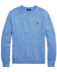 Polo Ralph Lauren - Crew-Neck Cotton Jumper - Lyst