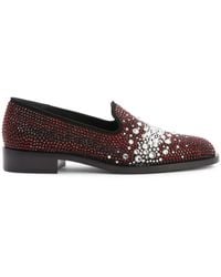 Giuseppe Zanotti - Matildha Crystal-Embellished Loafers - Lyst