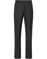 Billionaire - Gessato Classic Joy Pinstripe Trousers - Lyst