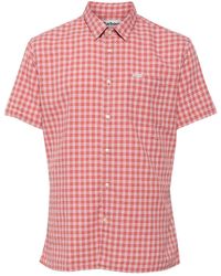 Barbour - Plaid Cotton Shirt - Lyst
