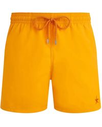 Vilebrequin - Drawstring-Waist Swim Shorts - Lyst