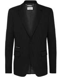 Philipp Plein - Fleece Blazer Set - Lyst