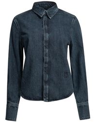 Sa Su Phi - Concealed-Fastening Denim Shirt - Lyst
