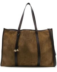 Sandro - Suede Tote Bag - Lyst