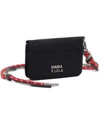 Bimba Y Lola - Small Logo-Print Rope-Strap Wallet - Lyst