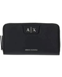 ARMANI EXCHANGE - Logo-Detail Wallet - Lyst