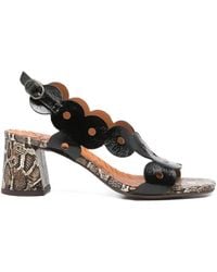 Chie Mihara - Sandales À Bords Festonnés - Lyst