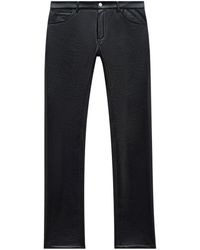 Courreges - Reedition Vinyl Straight Trousers - Lyst