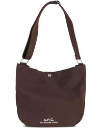 A.P.C. - Adjustable-Strap Messenger Bag - Lyst