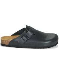 Scholl - Buckle-Fastening Leather Sandals - Lyst