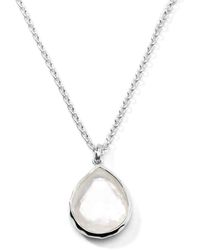 Ippolita - Wonderland Mini Teardrop Pendant-necklace 46cm - Lyst