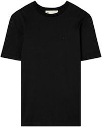 Tory Burch - T-Shirt À Logo Brodé - Lyst