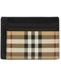 Burberry - Portacarte in tela stampata - Lyst