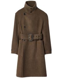 Lemaire - Fitted Wrap Coat - Lyst
