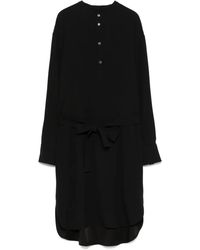 BOSS - ベルテッド ミニドレス - Lyst