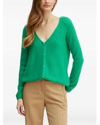 Morgan - Buttoned V-Neck Cardigan - Lyst