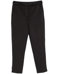 Max Mara - Feroce Elasticated-Waistband Slim-Fit Trousers - Lyst