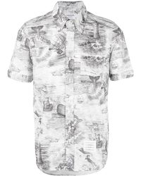 Thom Browne - Overhemd Met Print - Lyst