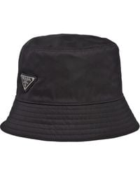 Prada - Canvas Bucket Hat - Lyst