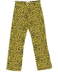 Coperni - Jeans mit Leoparden-Print - Lyst