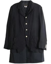 Comme des Garçons - Layered-Detail Button-Up Jacket - Lyst