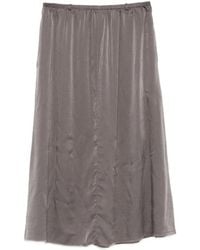 Private 0204 - Elasticated Midi Skirt - Lyst