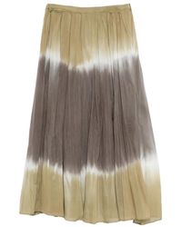 Roberto Collina - Dip-Dye Midi Skirt - Lyst