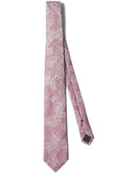 Brunello Cucinelli - Paisley-pattern Silk Tie - Lyst