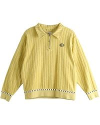 Bode - Croquet Ground Quarter-Zip Sweater - Lyst