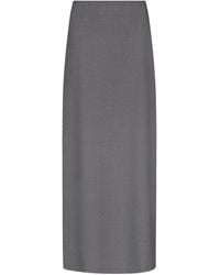 Loulou de Saison - Samos Lds Vent Maxi Skirt - Lyst