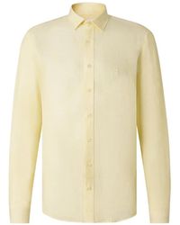 Bogner - Timi Button-Down Linen Shirt - Lyst
