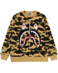 A Bathing Ape - Pull Shark 1St Camo - Lyst