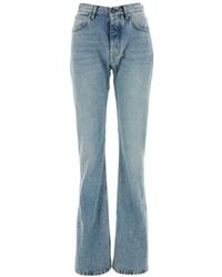 Balenciaga - Low Waist Straight Jeans - Lyst