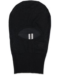 Rick Owens - Cagoule En Cachemire À Bords Nervurés - Lyst