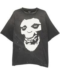Le Mont St Michel - Graphic-Print Distressed T-Shirt - Lyst