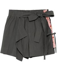 Craig Green - Layered Floral-Print Shorts - Lyst
