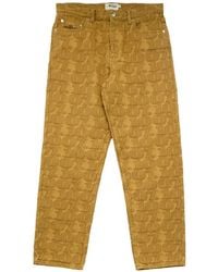 AWAKE NY - Jacquard-Pattern Jeans - Lyst