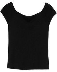 Bompard - Bardot-Neckline Top - Lyst