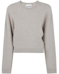 Kujten - Cashmere Round-Neck Sweater - Lyst