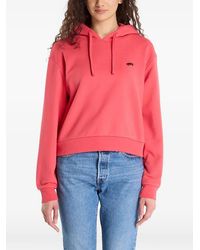 Vans - Salton Logo-Embroidered Hoodie - Lyst