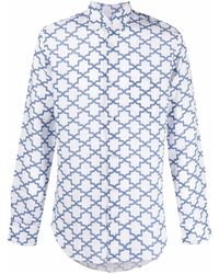 Peninsula - Pattern-print Linen Shirt - Lyst