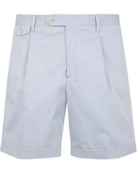 Lardini - Albin Pleated Shorts - Lyst
