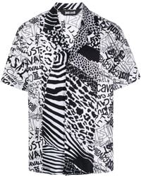 Just Cavalli - Overhemd Met Print - Lyst