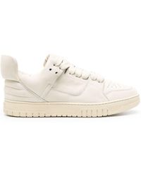1989 STUDIO - Padded-panels Leather Sneakers - Lyst