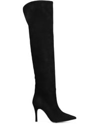 BIANCADI - Pointed-Toe Over-The-Knee Boots - Lyst